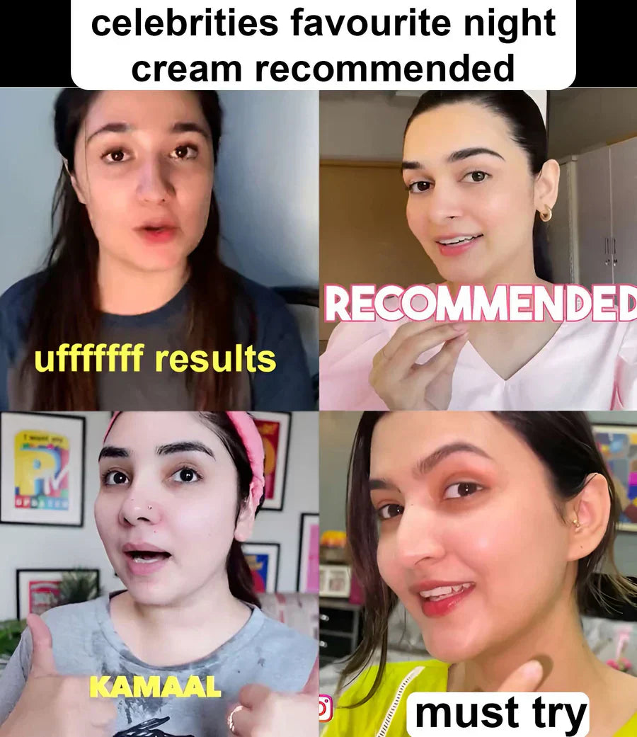 Night Cream – Radiant & Glowing Skin with 100% Guaranteed Results