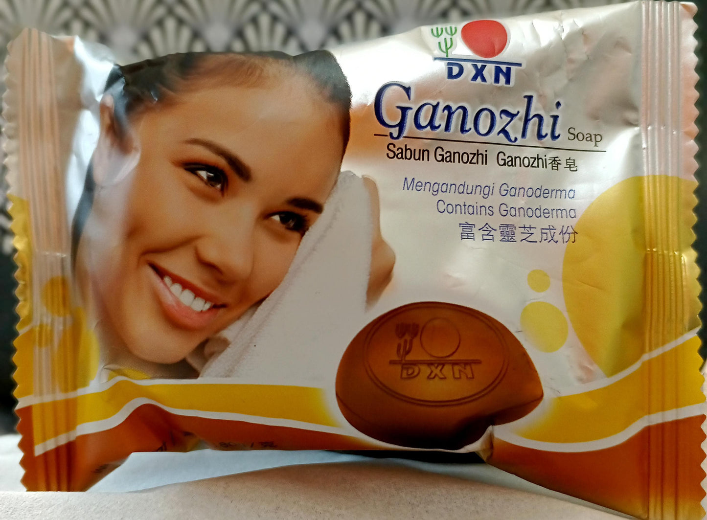 DXN Ganozhi Soap-Illuminate Your Skin with Ganoderma-Infused Soap!"