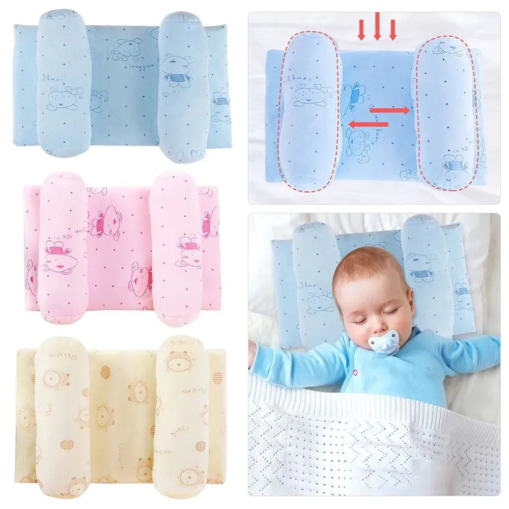 Soft Head Shaping Newborn Pillow For Flat Head Prevention, Breathable