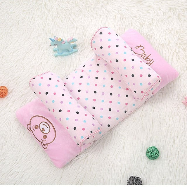 Soft Head Shaping Newborn Pillow For Flat Head Prevention, Breathable