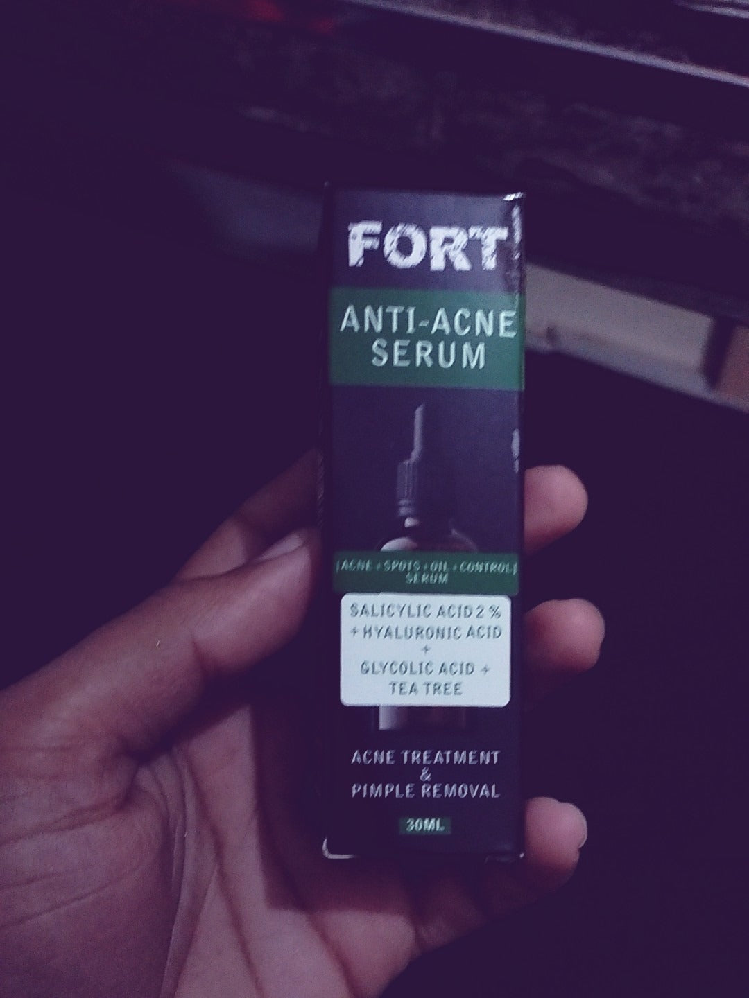FORT Salicylic Acid Face Serum – Acne & Dark Spot Removal